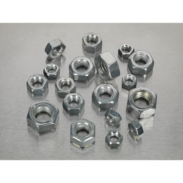 Steel Nut Assortment 1/4"-1/2"UNC 320pc | AB030SN