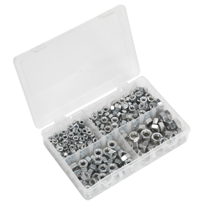 Steel Nut Assortment 1/4"-1/2"UNC 320pc | AB030SN