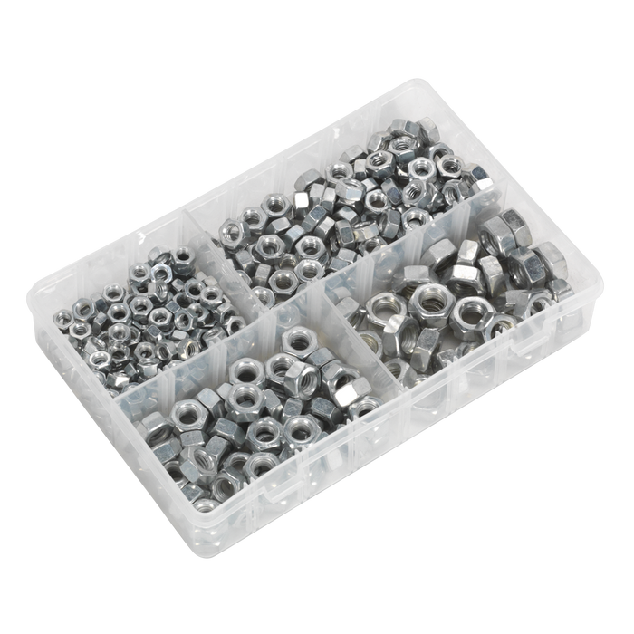 Steel Nut Assortment 1/4"-1/2"UNC 320pc | AB030SN