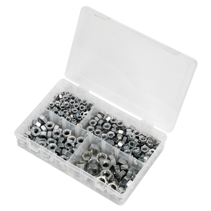 Steel Nut Assortment 1/4"-1/2"UNC 320pc | AB030SN