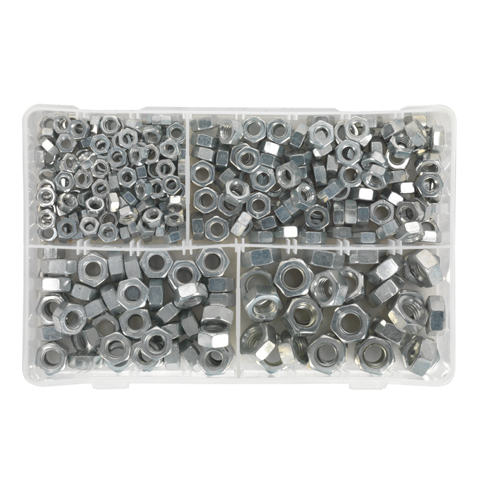 Steel Nut Assortment 1/4"-1/2"UNC 320pc | AB030SN