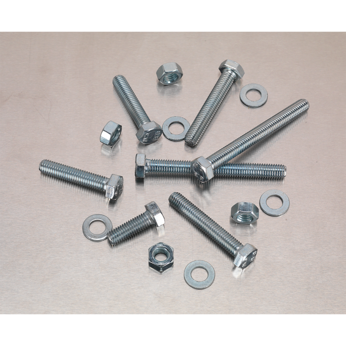 High Tensile Setscrew, Nut & Washer Assortment M8 220pc | AB051SNW