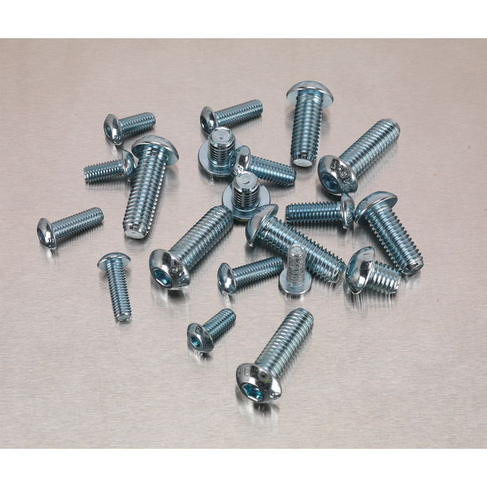 Button Head High Tensile 10.9 Socket Screw Assortment M5-M10 108pc - DIN 912 | AB053BH