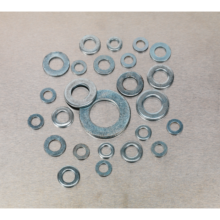 Flat Washer Assortment M6-M24 Form C 495pc | AB056WC