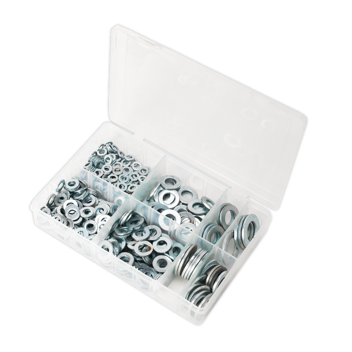 Flat Washer Assortment M6-M24 Form C 495pc | AB056WC