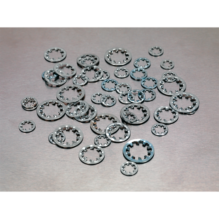 Internal Serrated Lock Washer Assortment M5-M10 1000pc | AB057LW