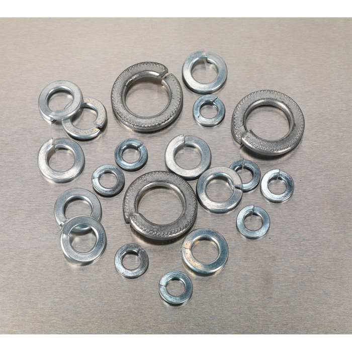 Zinc Plated Spring Washer Assortment M6-M16 1010pc - DIN 127B | AB058SW