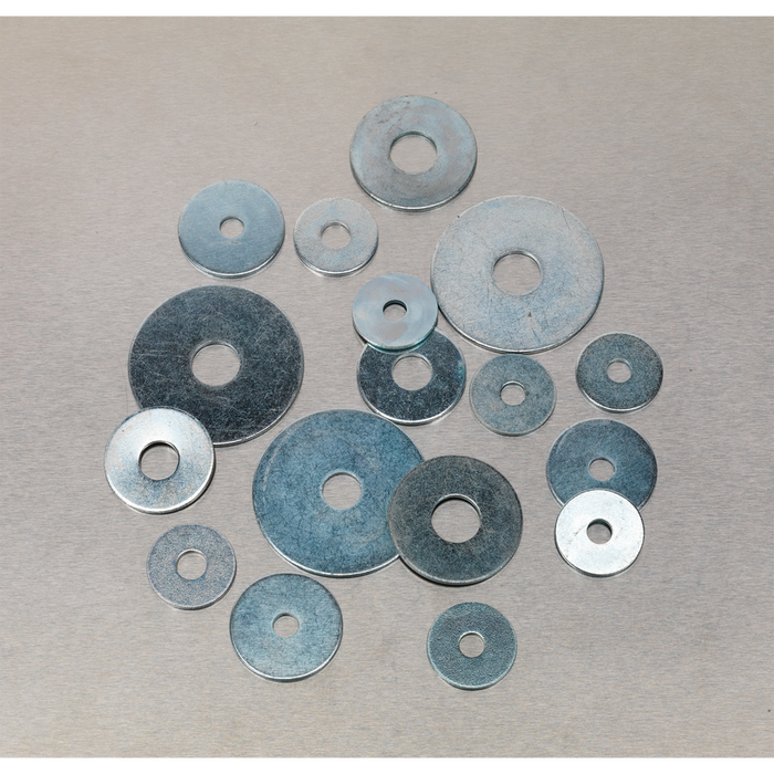 Zinc Plated Repair Washer Assortment M5-M10 240pc | AB059RW