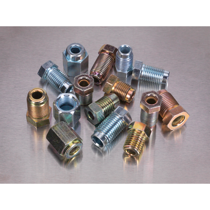 Metric/Imperial Brake Pipe Nut Assortment 200pc | AB068BPN