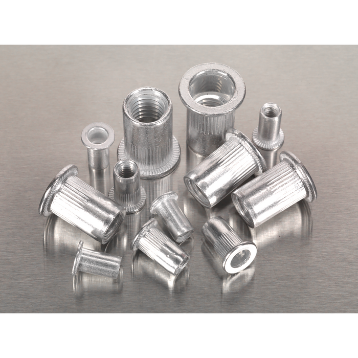 Threaded Insert (Rivet Nut) Splined Assortment M4-M8 200pc | AB073TI