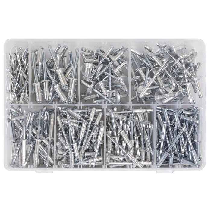 Aluminium Rivet Assortment 335pc | AB079AR