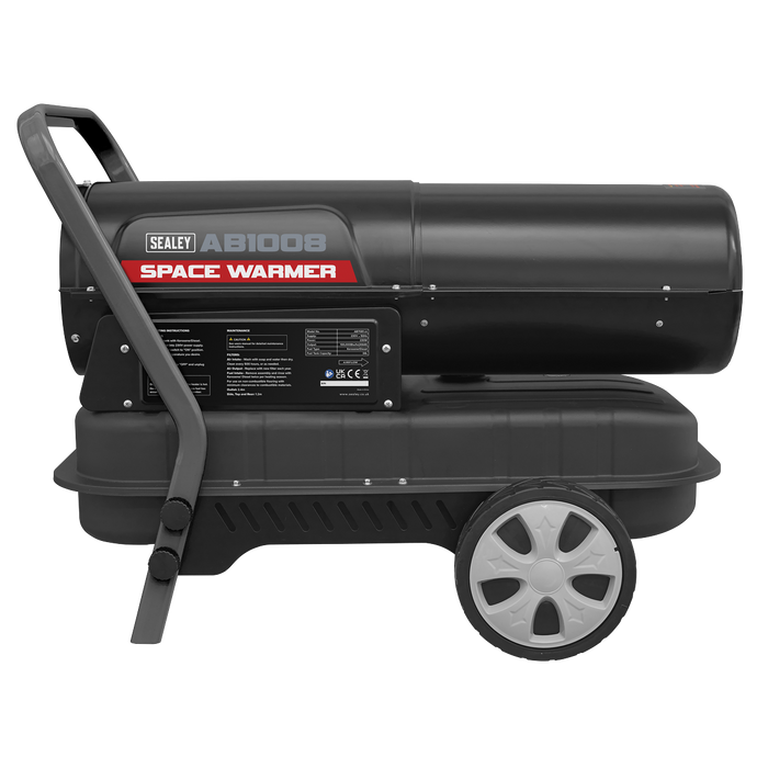 Space Warmer® Kerosene/Diesel Heater with Wheels 100,000Btu/hr | AB1008