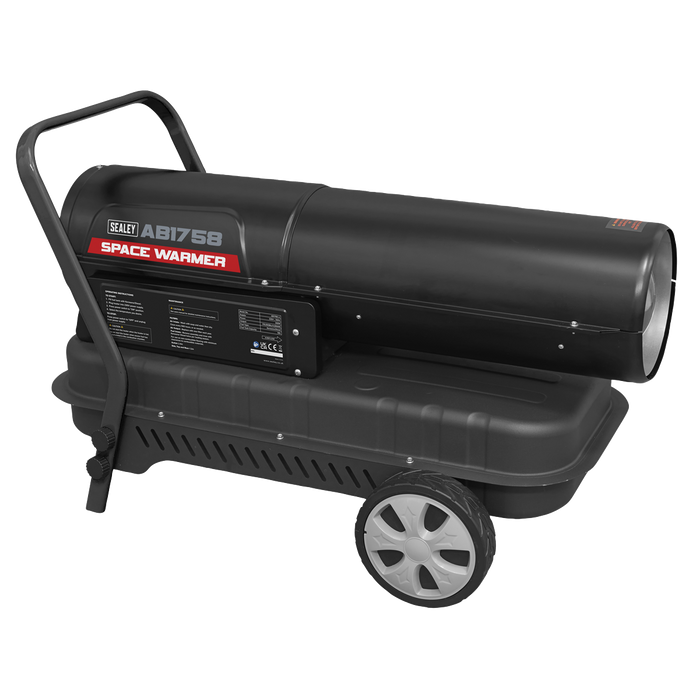 Space Warmer® Kerosene/Diesel Heater with Wheels 175,000Btu/hr | AB1758