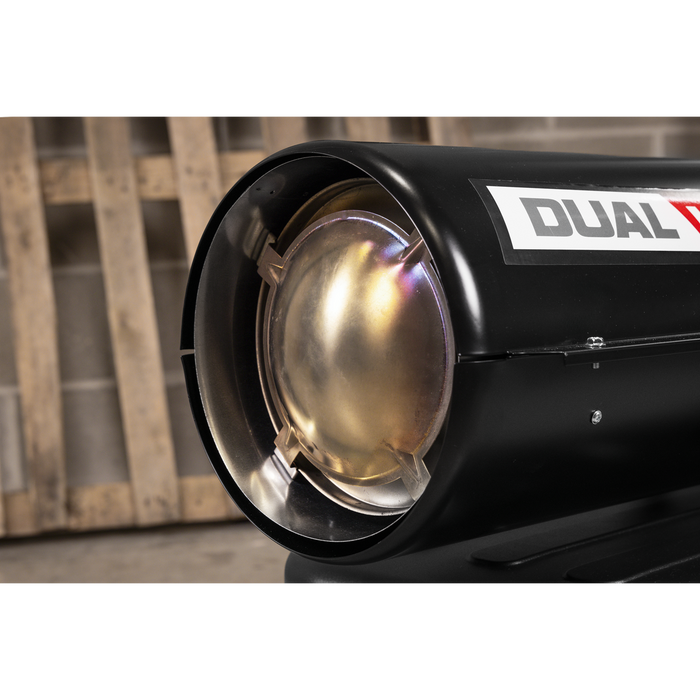 Dual Voltage Space Warmer® Kerosene/Diesel Heater with Wheels 185,000Btu/hr(55kW) | AB1850DV