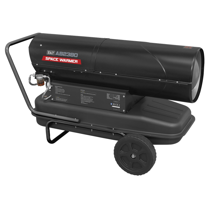 Space Warmer® Kerosene/Diesel Heater with Wheels 240,000Btu/hr | AB2380