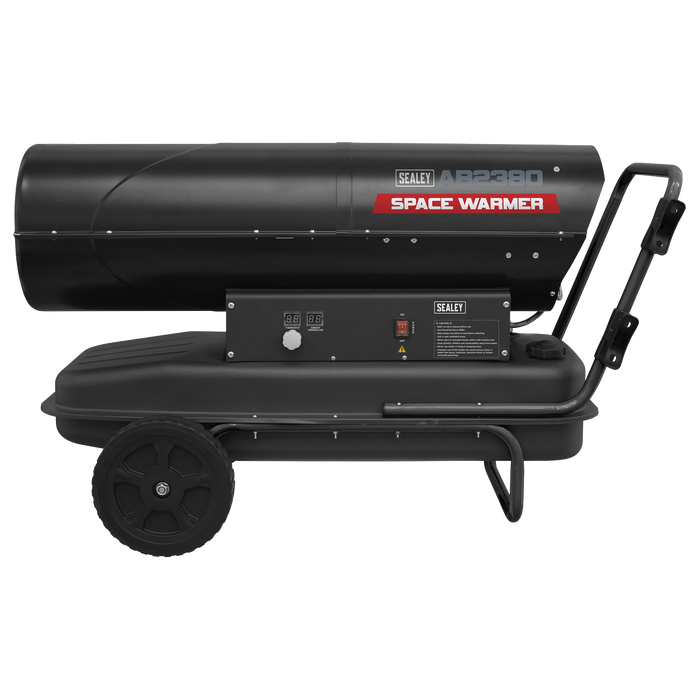 Space Warmer® Kerosene/Diesel Heater with Wheels 240,000Btu/hr | AB2380