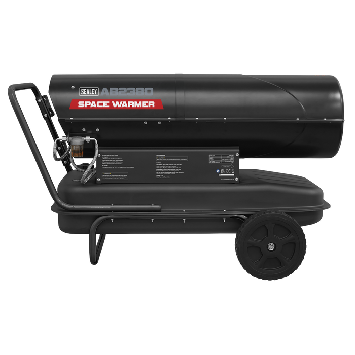 Space Warmer® Kerosene/Diesel Heater with Wheels 240,000Btu/hr | AB2380
