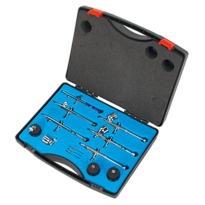 Mini Gravity/Suction Feed Air Brush Kit 10pc | AB936