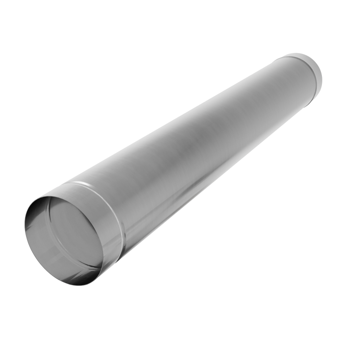 Stainless Steel Exhaust/Flue End Pipe for ABI600 & ABI1000 120 x 1000mm | ABI1000AK2