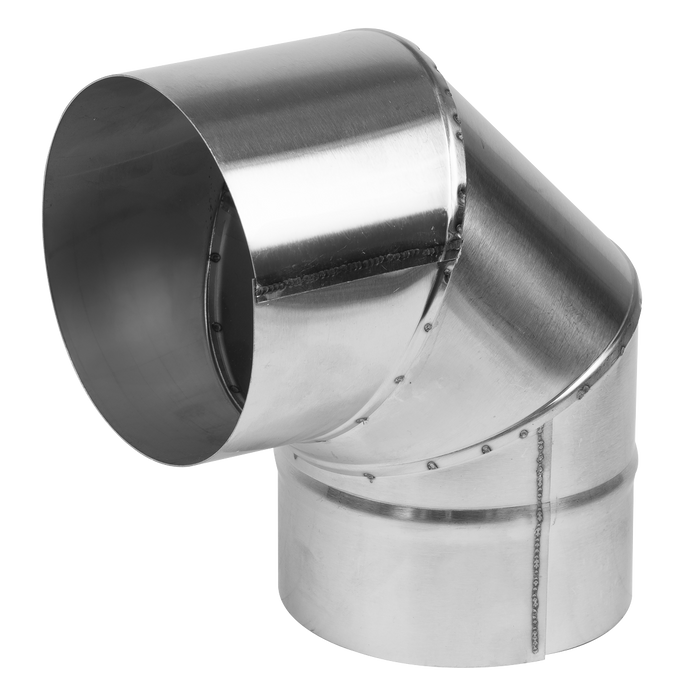 Stainless Steel Exhaust/Flue 90° Bend for ABI600 & ABI1000 120mm | ABI1000AK3
