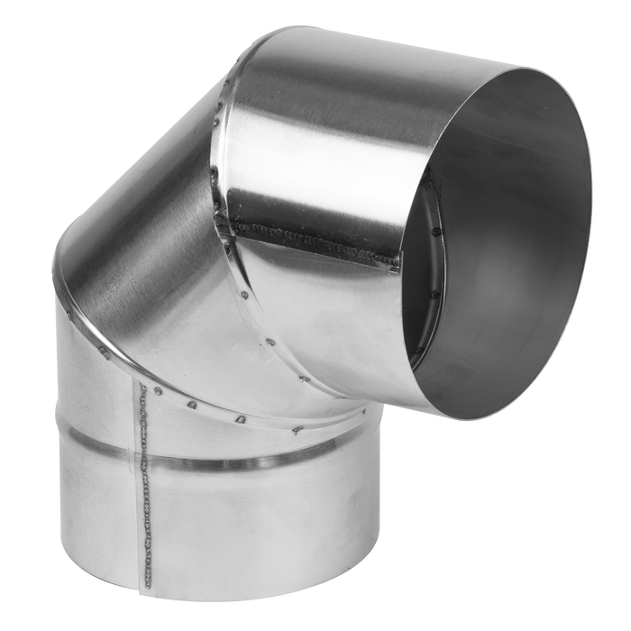 Stainless Steel Exhaust/Flue 90° Bend for ABI600 & ABI1000 120mm | ABI1000AK3