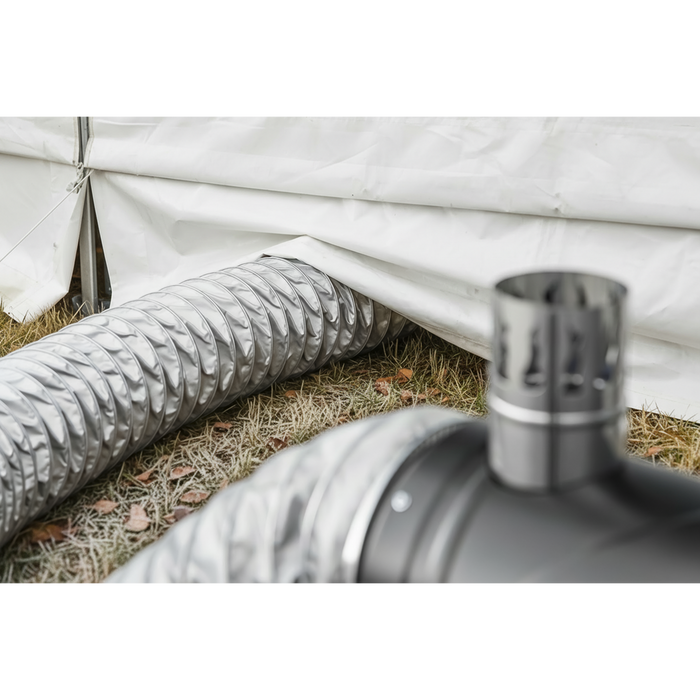 Space Warmer® Indirect Kerosene/Diesel Heater 102,000Btu/hr with 5M Ducting | ABI1000COMBO