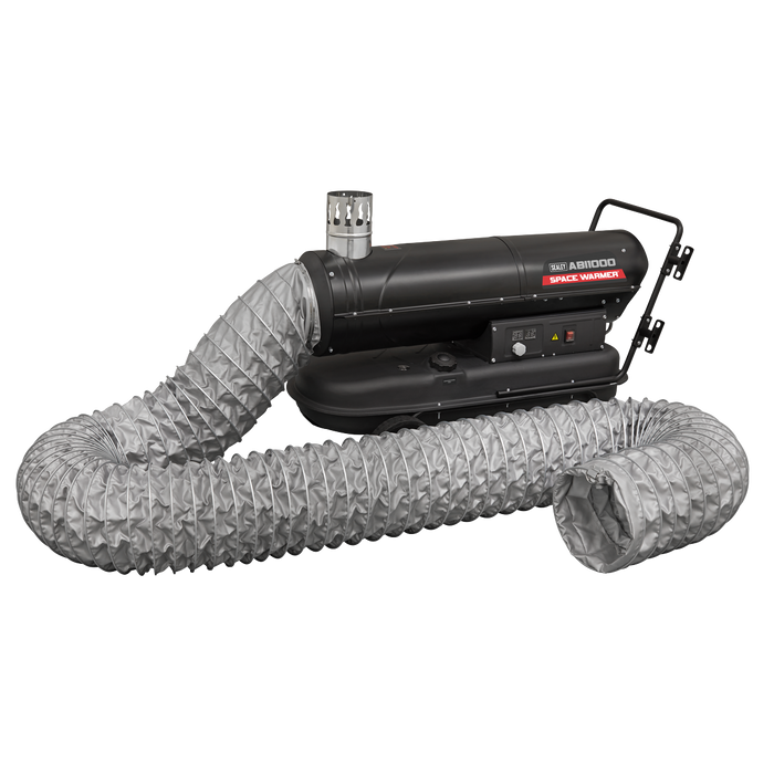 Space Warmer® Indirect Kerosene/Diesel Heater 102,000Btu/hr with 5M Ducting | ABI1000COMBO