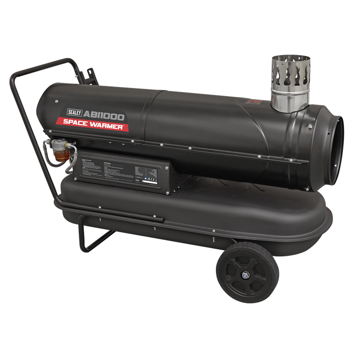 Space Warmer® Indirect Kerosene/Diesel Heater with Wheels 102,000Btu/hr | ABI1000