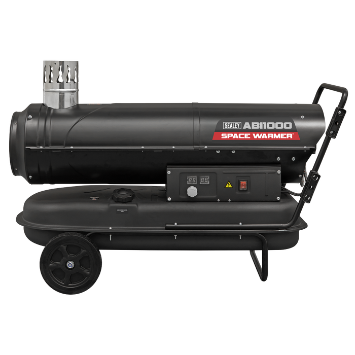 Space Warmer® Indirect Kerosene/Diesel Heater with Wheels 102,000Btu/hr | ABI1000