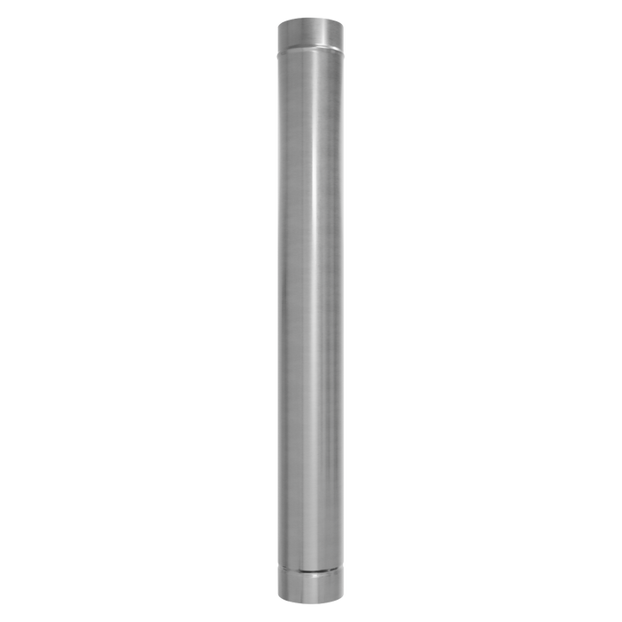 Stainless Steel Exhaust/Flue End Pipe for ABI1700 150 x 1000mm | ABI1700AK2