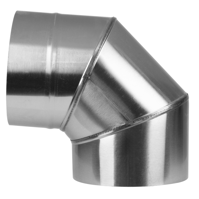 Stainless Steel Exhaust/Flue 90° Bend for ABI1700 150mm | ABI1700AK3