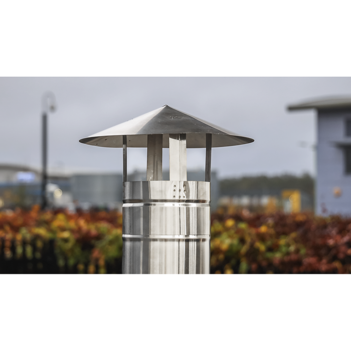 Stainless Steel Exhaust/Flue Rain Cap for ABI1700 150mm | ABI1700AK4