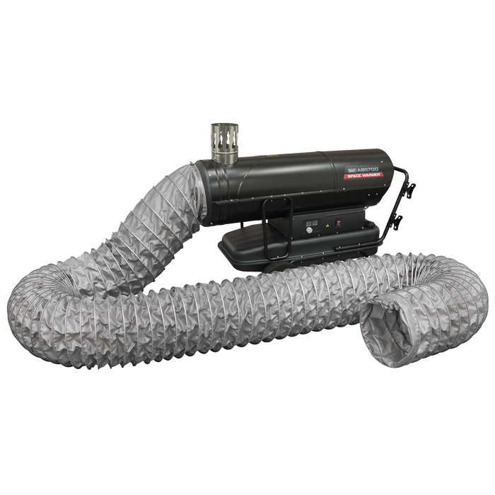 Space Warmer® Indirect Kerosene/Diesel Heater 170,000Btu/hr with 5M Ducting | ABI1700COMBO
