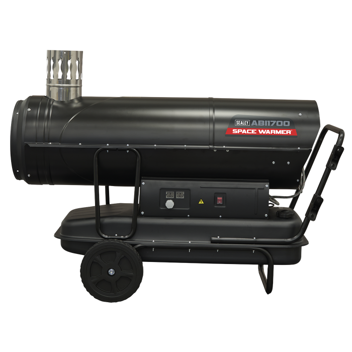 Space Warmer® Indirect Kerosene/Diesel Heater with Wheels 170,000Btu/hr | ABI1700