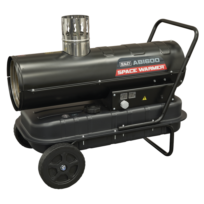 Space Warmer® Indirect Kerosene/Diesel Heater with Wheels 68,000Btu/hr | ABI600