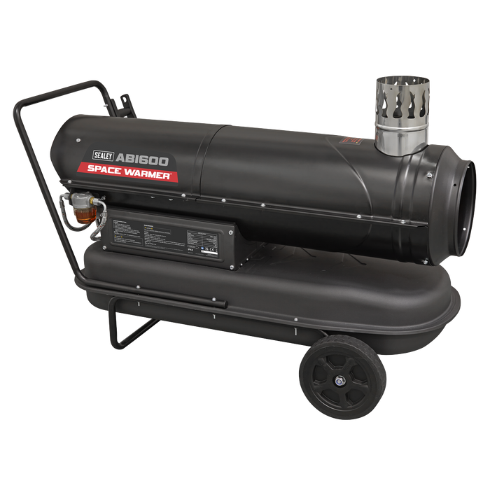 Space Warmer® Indirect Kerosene/Diesel Heater 68,000Btu/hr with 5M Ducting | ABI600COMBO