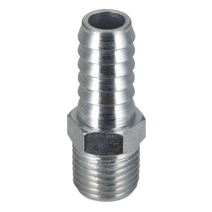 PCL Screwed Tailpiece Male 1/4"BSPT - 3/8" Hose - Pack of 5 | AC09
