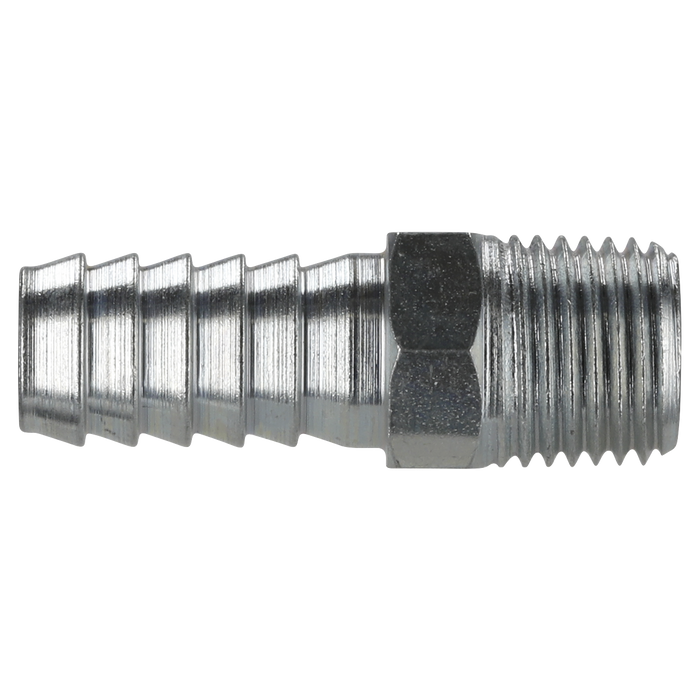PCL Screwed Tailpiece Male 1/4"BSPT - 3/8" Hose - Pack of 5 | AC09