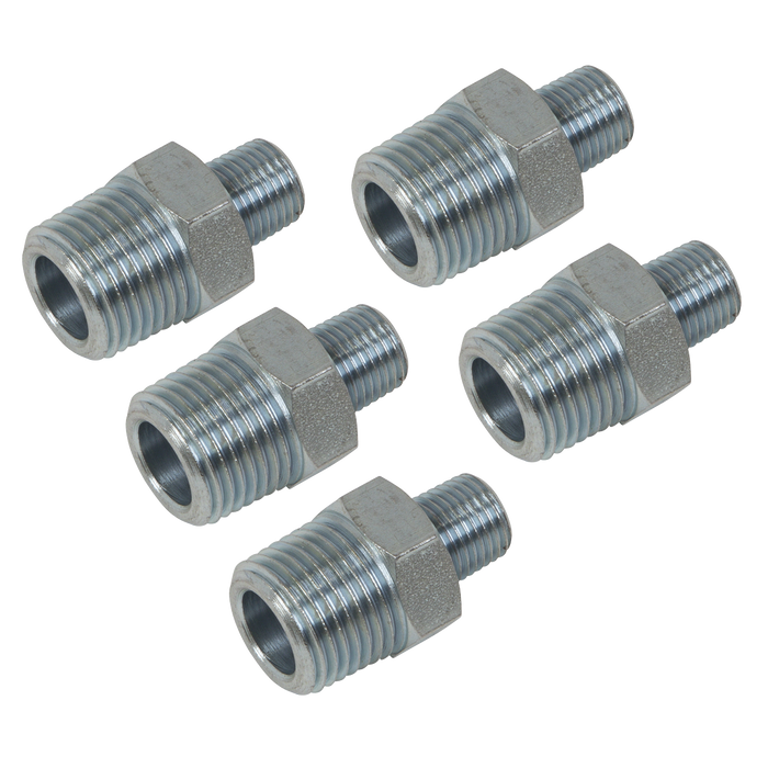 PCL Reducing Union 1/2"BSPT to 1/4"BSPT - Pack of 5 | AC101