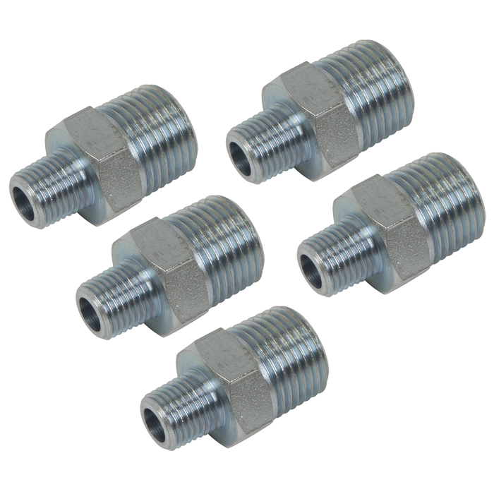 PCL Reducing Union 1/2"BSPT to 1/4"BSPT - Pack of 5 | AC101