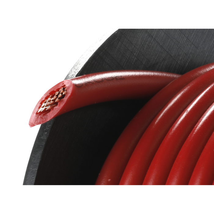 27A Thick Wall Automotive Cable 2.5m - Red | AC2725R