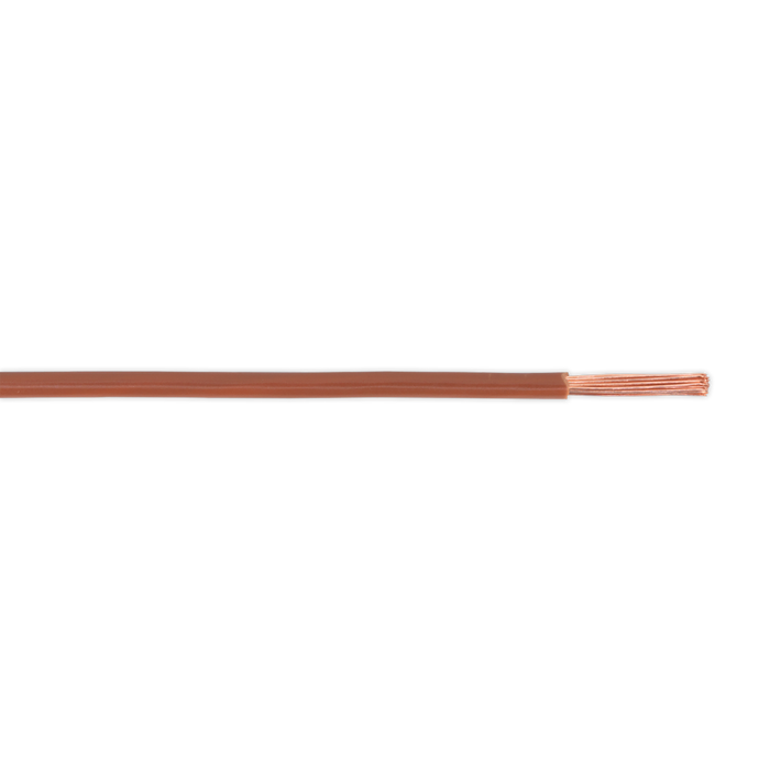 Thin Wall Single Automotive Cable 2mm² 28/0.30mm 50m - Brown | AC2830BN