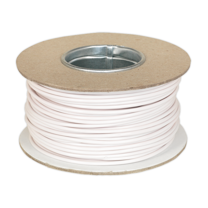 Thin Wall Automotive Cable Single 2mm² 28/0.30mm 50m - White | AC2830WH
