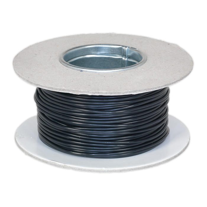 Thin Wall Automotive Cable Single 1mm² 32/0.20mm 50m - Black | AC3220BK