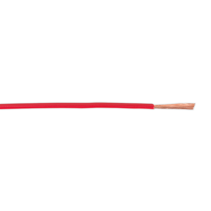 Thin Wall Automotive Cable Single 1mm² 32/0.20mm 50m - Red | AC3220RE