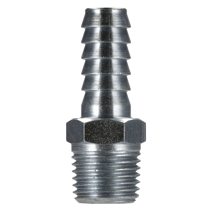 PCL Screwed Tailpiece Male 1/4"BSPT - 5/16" Hose - Pack of 5 | AC39