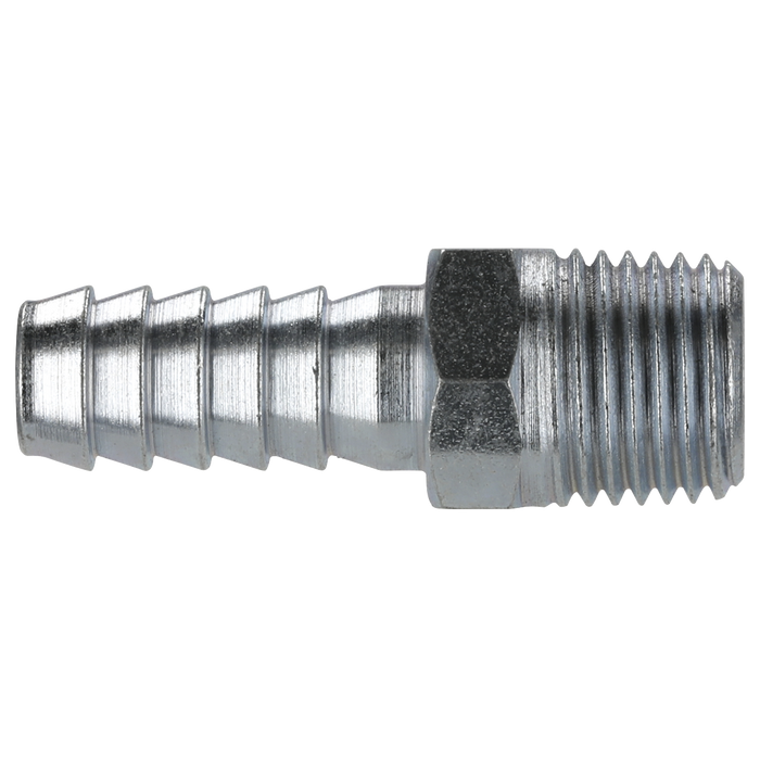 PCL Screwed Tailpiece Male 1/4"BSPT - 5/16" Hose - Pack of 5 | AC39