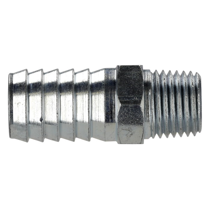 PCL Screwed Tailpiece Male 1/4"BSPT - 1/2" Hose - Pack of 5 | AC40