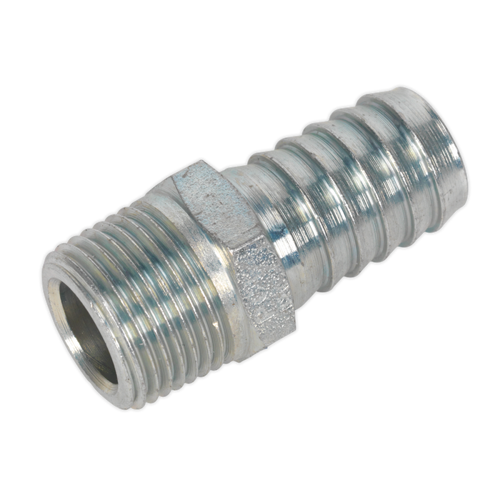 PCL Screwed Tailpiece Male 3/8"BSPT - 1/2" Hose - Pack of 5 | AC42