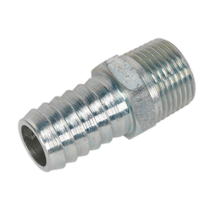 PCL Screwed Tailpiece Male 3/8"BSPT - 1/2" Hose - Pack of 5 | AC42